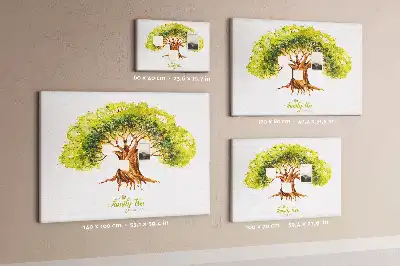 Panou din plută Arbore genealogic memoria generațiilor