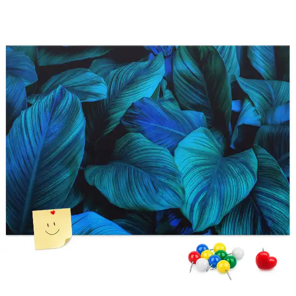 Tablă din plută cu motiv Natură tropicală
