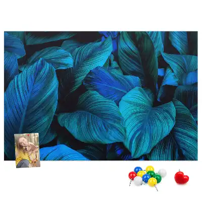 Tablă din plută cu motiv Natură tropicală