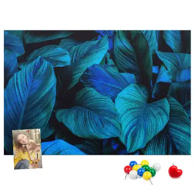 Tablă din plută cu motiv Natură tropicală