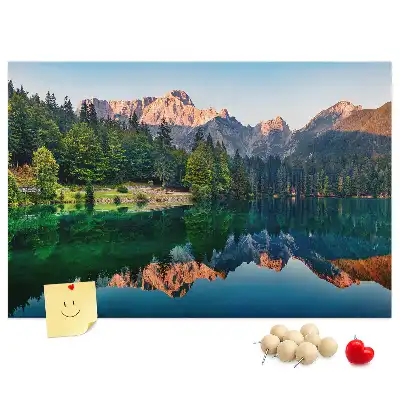 Panou plută Peisaj cu lac