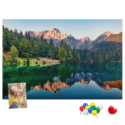 Panou plută Peisaj cu lac