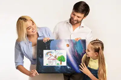 Panou din plută Galaxie mare