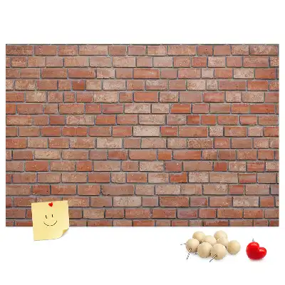 Tabla de pluta Cărămidă roșie rustică
