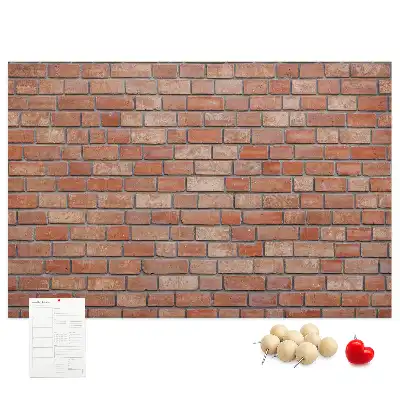 Tabla de pluta Cărămidă roșie rustică