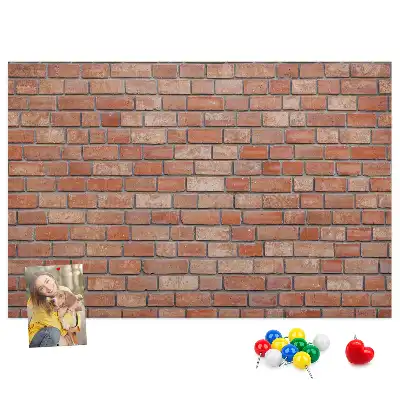 Tabla de pluta Cărămidă roșie rustică