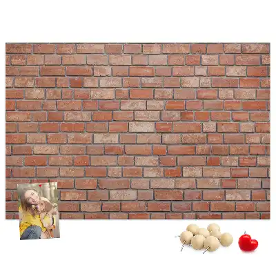 Tabla de pluta Cărămidă roșie rustică