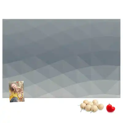 Tablou din plută cu motiv abstract Valuri