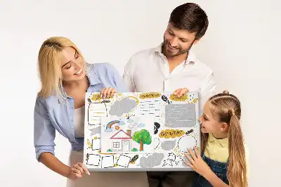 Panou din plută pentru obiective de Anul Nou