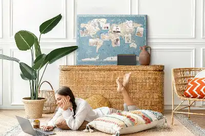 Tabla de pluta Atlas clasic de odinioară