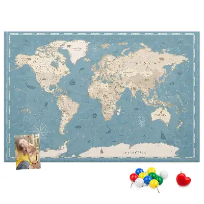 Tabla de pluta Atlas clasic de odinioară