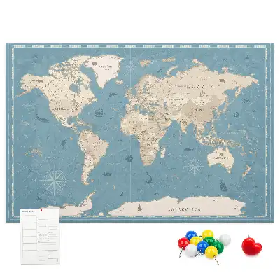 Tabla de pluta Atlas clasic de odinioară