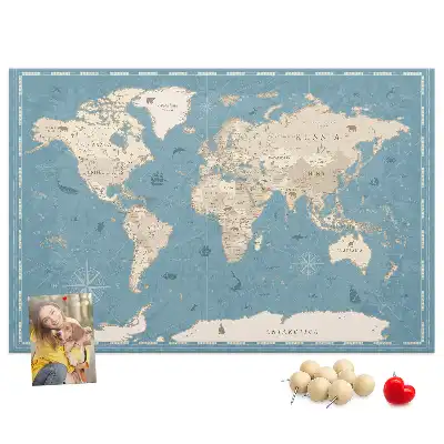 Tabla de pluta Atlas clasic de odinioară