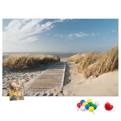 Panou plută Vedere spre plajă