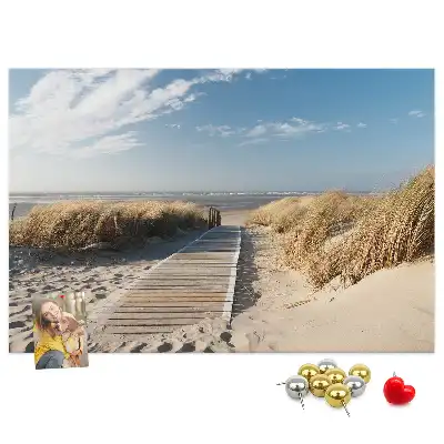 Panou plută Vedere spre plajă
