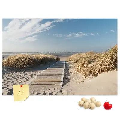 Panou plută Vedere spre plajă