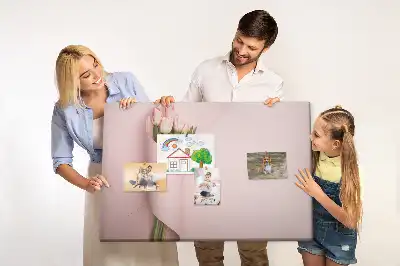 Panou din plută cu motiv buchet de flori