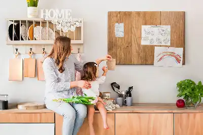 Tablă de plută cu model de fundal din scânduri