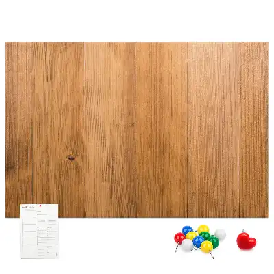 Tablă de plută cu model de fundal din scânduri