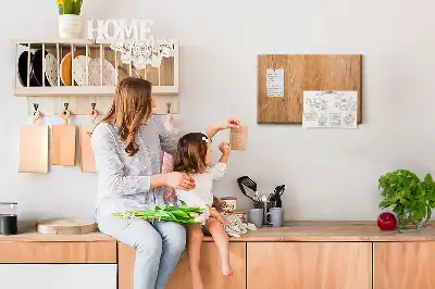 Tablă de plută cu model de fundal din scânduri