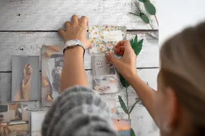 Tablă de plută cu textură naturală de lemn