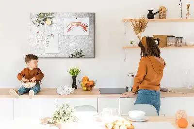 Tablă de plută minimalistă cu model de măsline