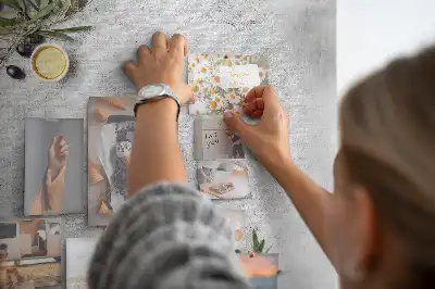 Tablă de plută minimalistă cu model de măsline