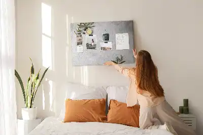 Tablă de plută minimalistă cu model de măsline