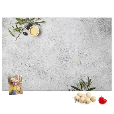 Tablă de plută minimalistă cu model de măsline