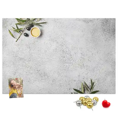 Tablă de plută minimalistă cu model de măsline