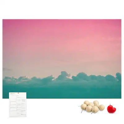 Panou de plută Gradient cer