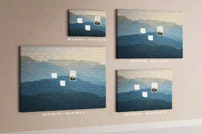Tabla de pluta Vedere abstractă orizont