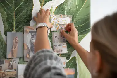 Tablă de plută cu imprimeu frunze de palmieri