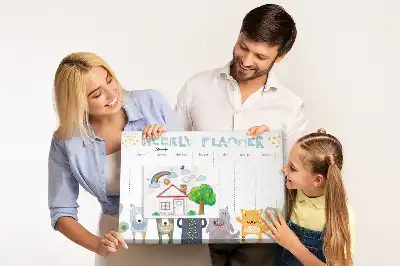 Tablă de plută săptămânală pentru planificarea activităților copiilor
