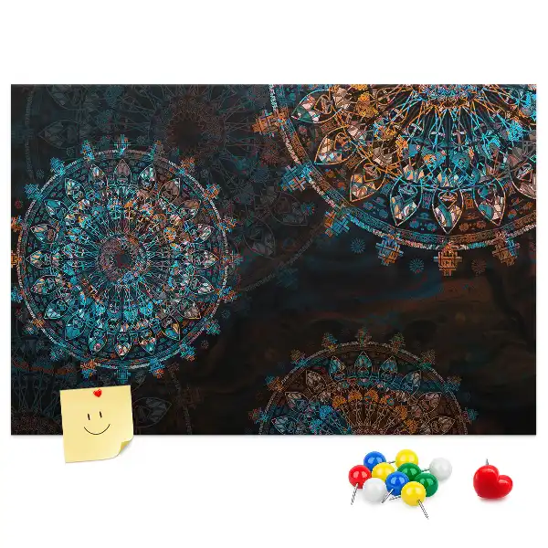 Panou din plută cu model mandala
