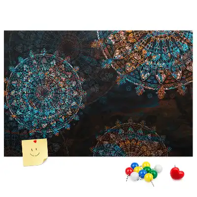 Panou din plută cu model mandala