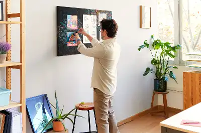Panou din plută cu model mandala