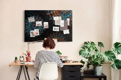 Panou din plută cu model mandala