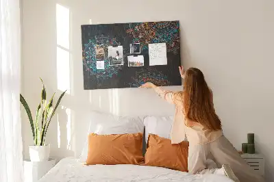 Panou din plută cu model mandala