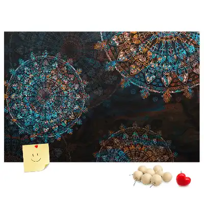 Panou din plută cu model mandala