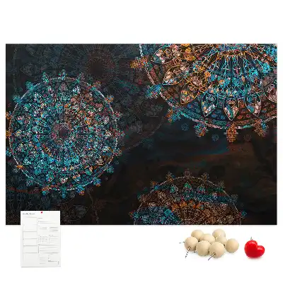 Panou din plută cu model mandala