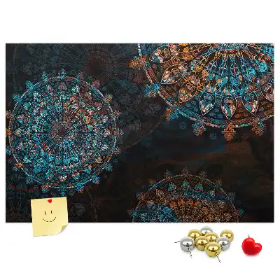 Panou din plută cu model mandala