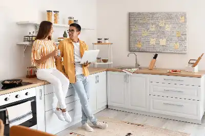 Panou de plută cu model zid de cărămizi clasic