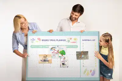 Panou din plută pentru planificarea meselor