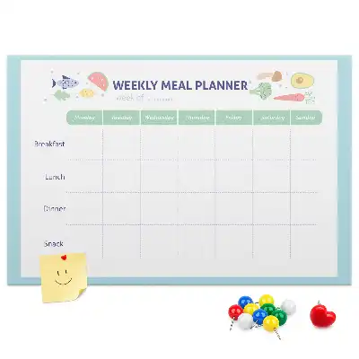 Tabla de pluta Bucătărie organizator meniu
