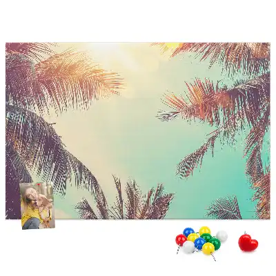 Tablou din plută Palmieri tropicali