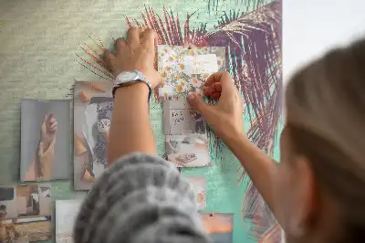 Tablou din plută Palmieri tropicali