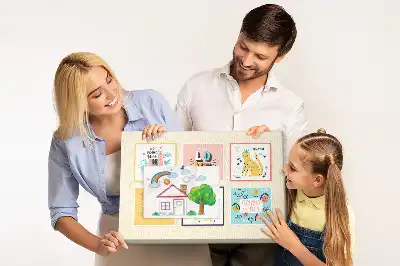 Tablă din plută cu sloganuri motivaționale