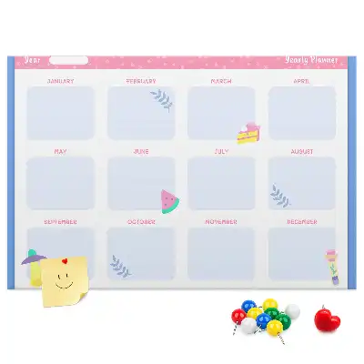 Tabla de pluta Calendar de perete lunar