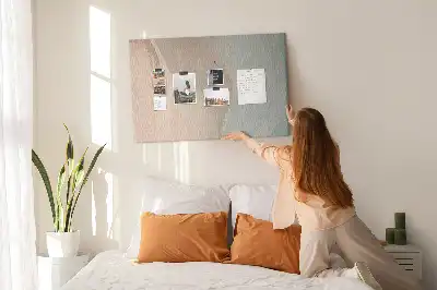 Panou din plută cu model abstract valuri